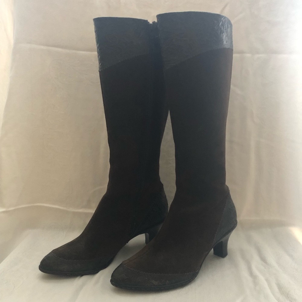 Sofft tall leather calf boots
